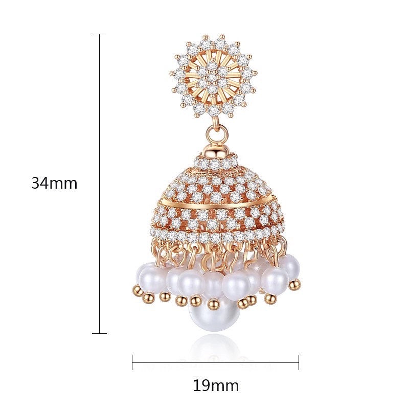 Jhumka Pakistani/Indian Style Earrings