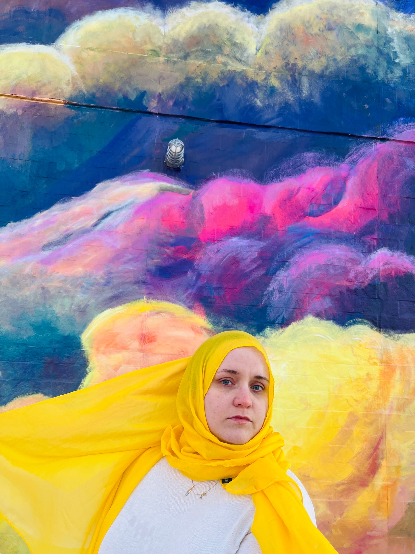 Sunflower Yellow Modal Hijab