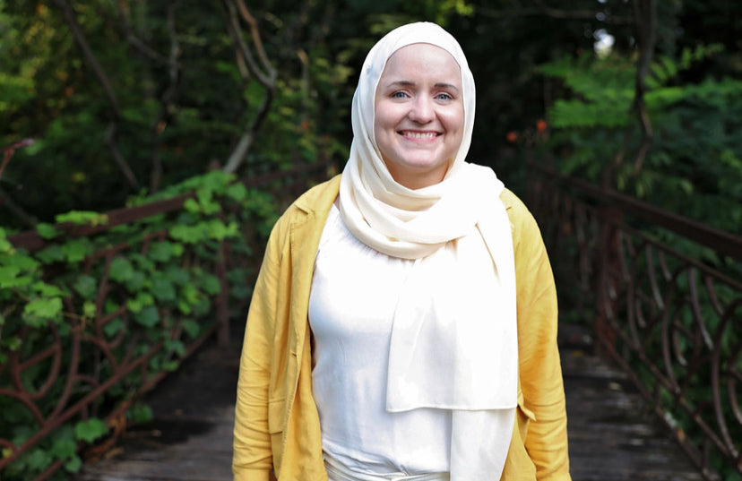 Silent Ivory Chiffon Hijab