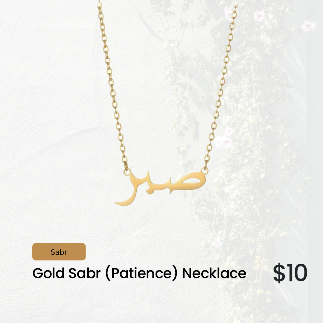 Gold Plated Sabr Necklace