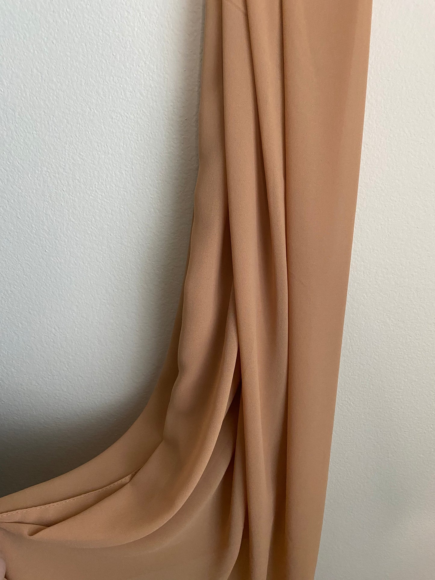 Tan Chiffon Hijab