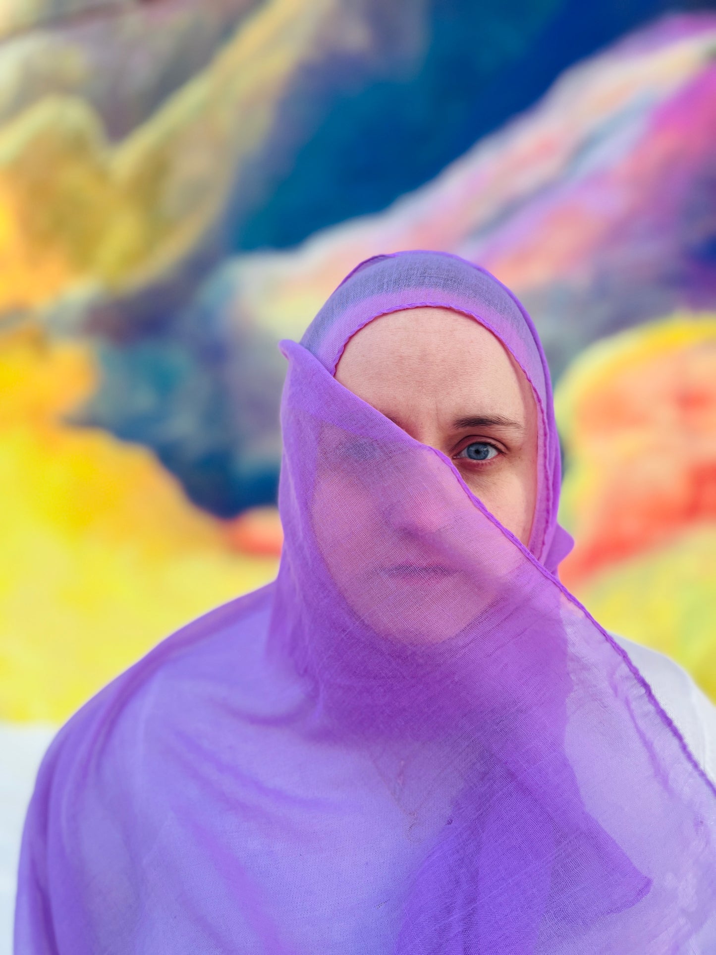 Lavender Modal Hijab