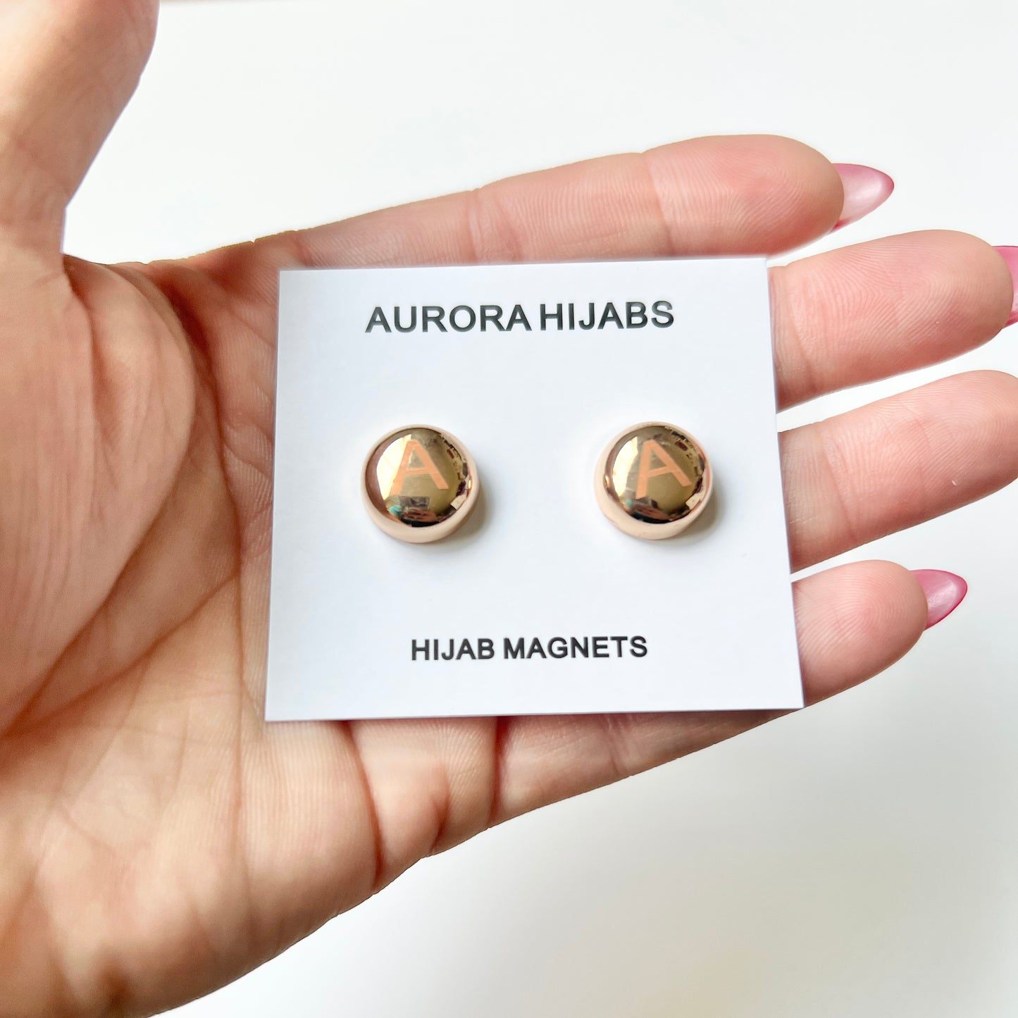Gold Hijab Magnets