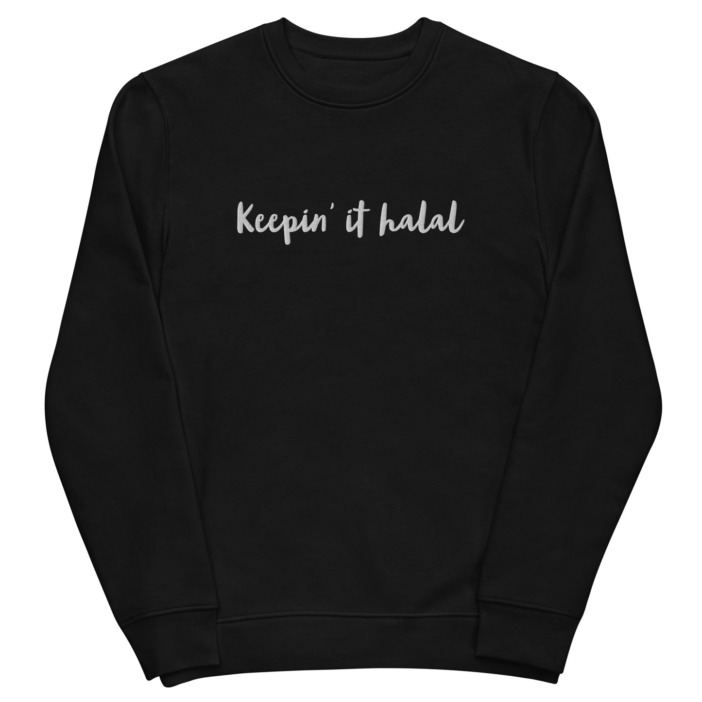 Keepin’ it halal unisex eco sweatshirt