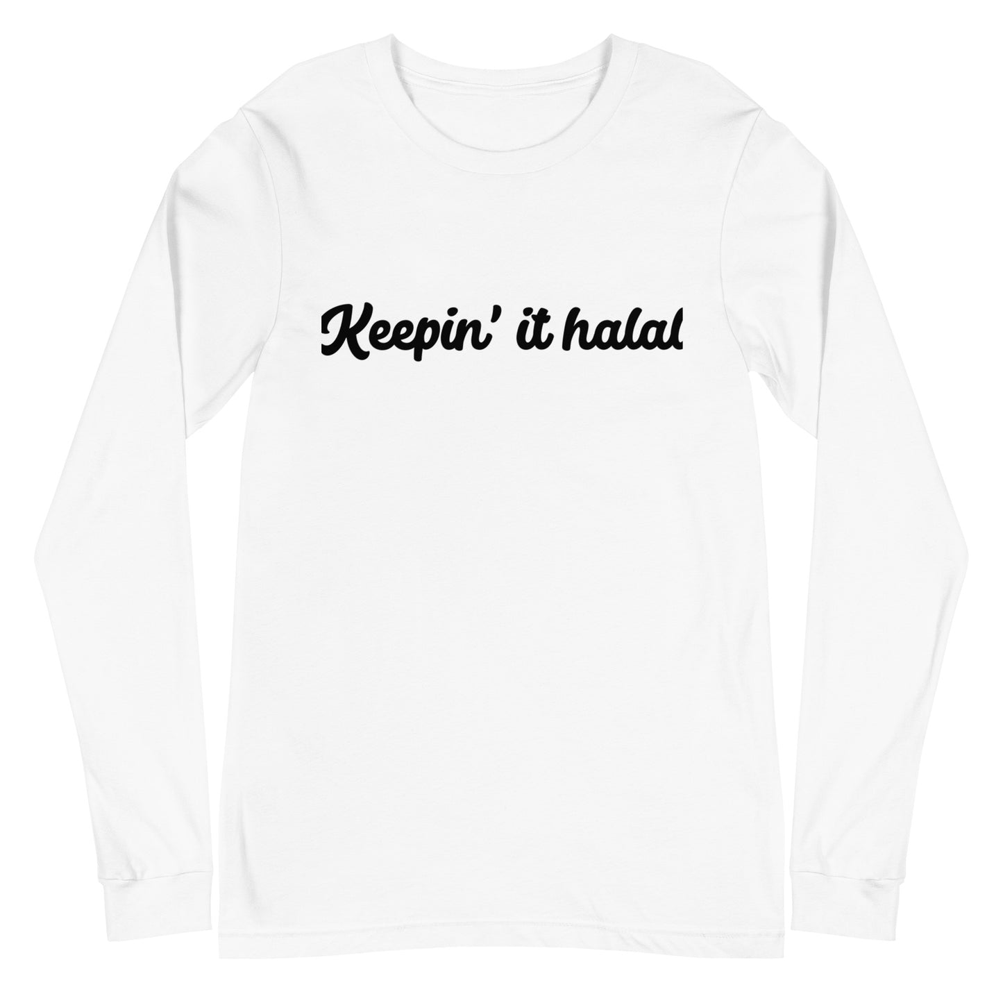 Keepin’ it halal Unisex Long Sleeve Tee