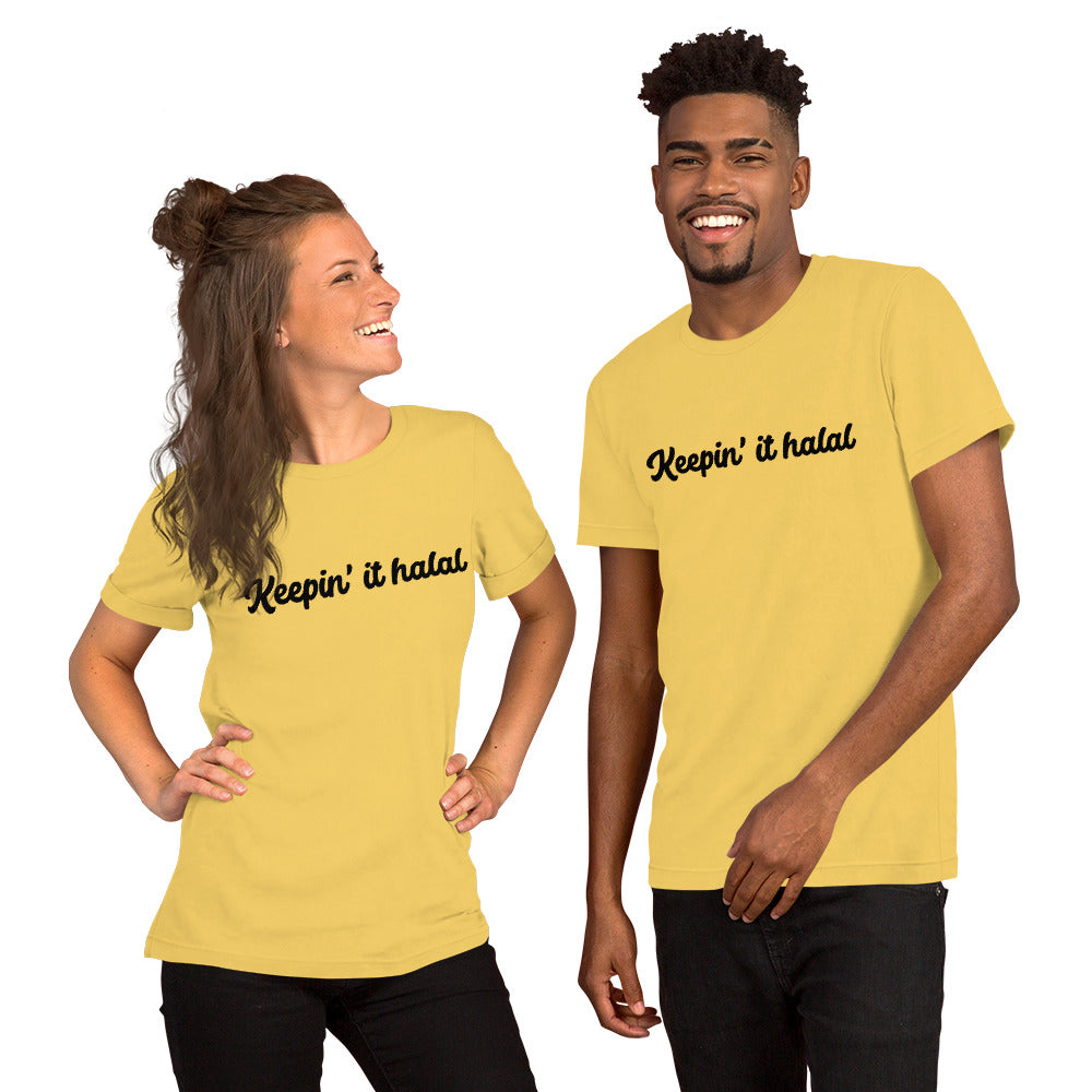 Keepin’ it halal Unisex t-shirt